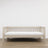 Sofa-Bett Eiche gebleicht aus Eiche – Maße und Schema, Nizio