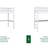 lit mezzanine avec bureau N01 RAL/NCS – en bois, couleur adaptée à l'intérieur, Nizio Home