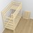 Clear Pine Wooden Bunk Bed – Dimensions and Diagram, Nizio