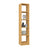 Étagère en bois pin naturel – salon i bureau, bois massif, style scandinave Nizio