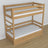 Oak Bunk Bed Natural Oak – Interior of Mattress Drawer, Children’s Room