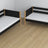 Holz-Etagenbett schwarz-eiche mit Schublade – Kinderzimmergestaltung scandi