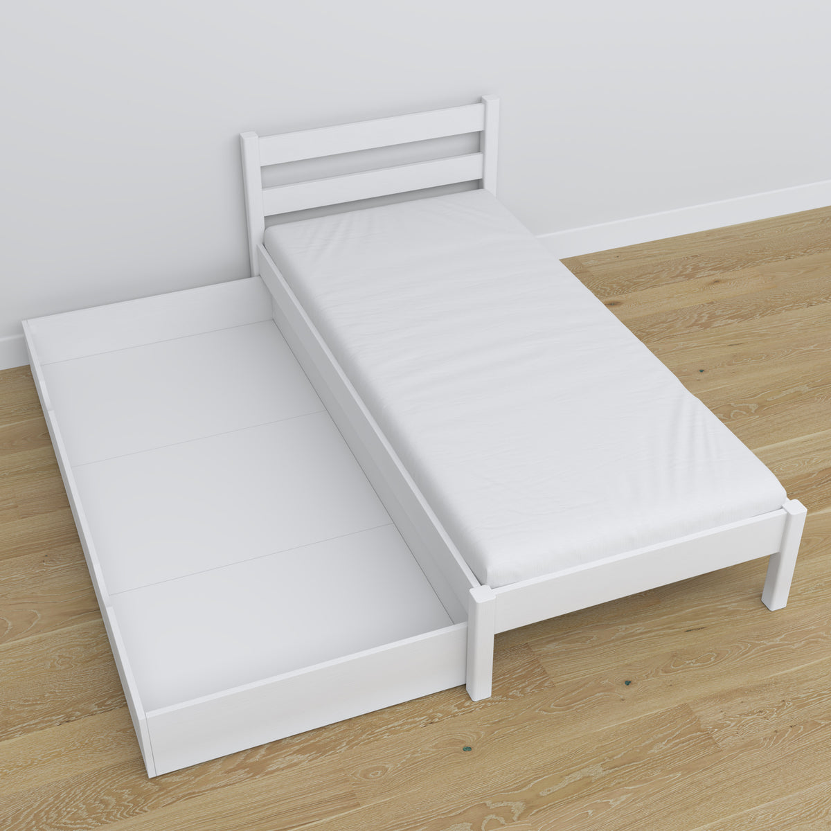 Sommier en pin Nizio pour lit avec tiroir – base durable