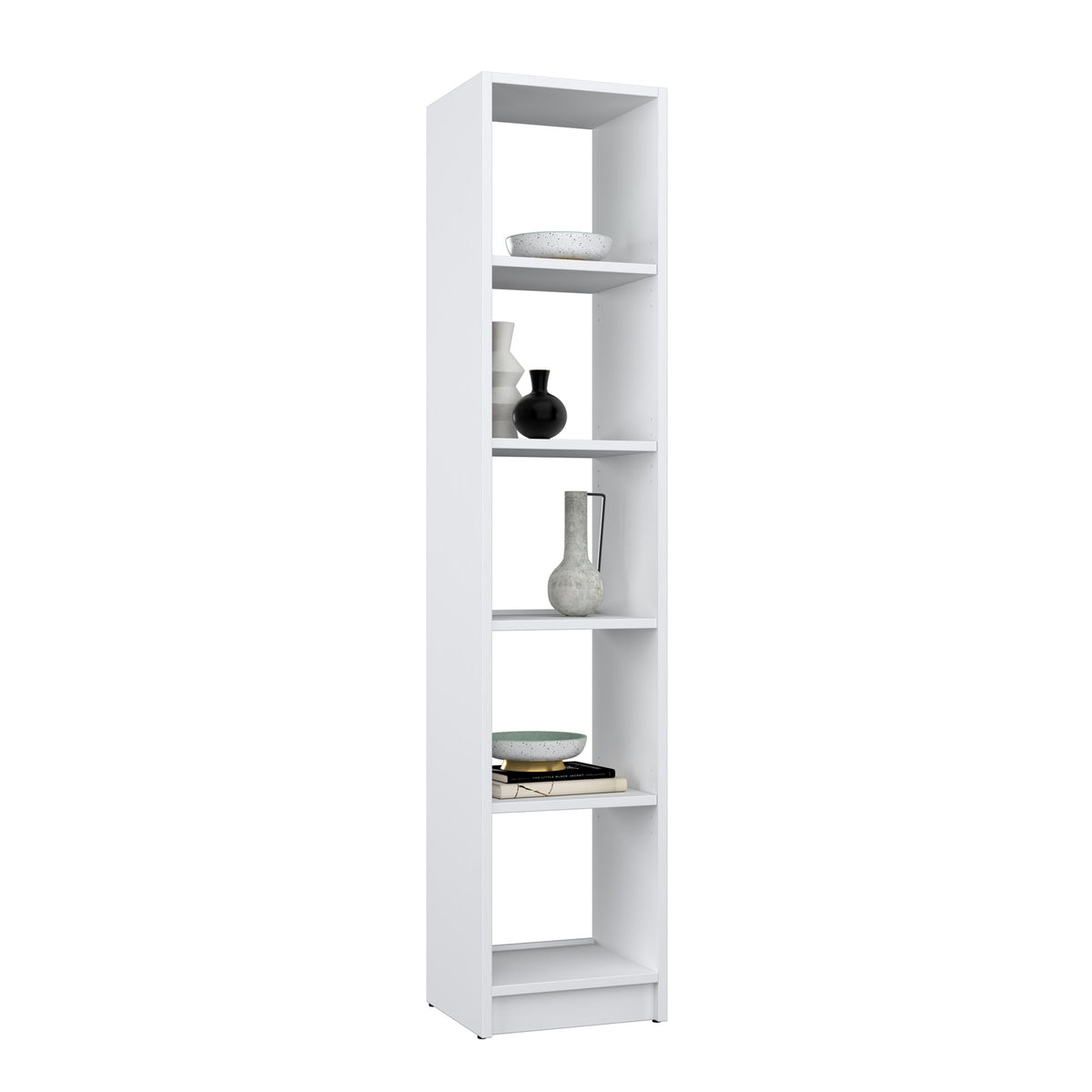 bookcase N01 wooden in custom RAL/NCS color – solid wood, Nizio