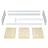 Low Bed Oak Bleached Oak – Angled View, Scandinavian Design