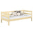 Sofa-lit en bois pin incolore – chambre d'enfant, style scandinave Nizio