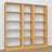 Étagère en bois pin naturel – dimensions et schéma, Nizio Home