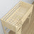Clear Pine Wooden Loft Bed with Desk – Ladder and Joint Details