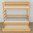 Natural Pine Wooden Bunk Bed with Drawer – Dimensions and Diagram, Nizio