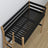 Hochbett aus Holz, Schwarz-Eiche – Details der Verbindungen und Leiter, Nizio Home