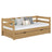 Sofabett mit Schublade Eiche Natureiche – Kinderzimmer, scandi Stil Nizio