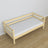Sofa-lit pin incolore en bois – dimensions et schéma, Nizio