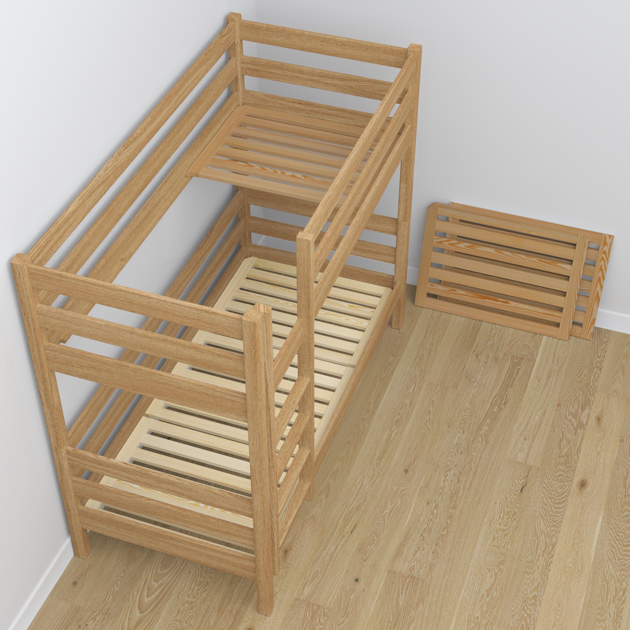 Sommier en pin Nizio Home – pour lits superposés et mezzanine