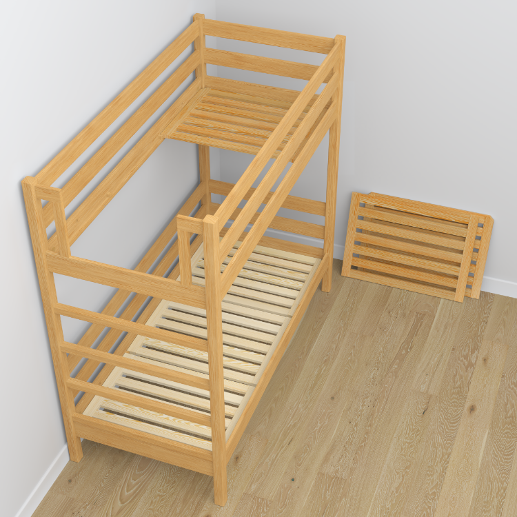 Nizio Home pine slatted base – for bunk beds and loft beds