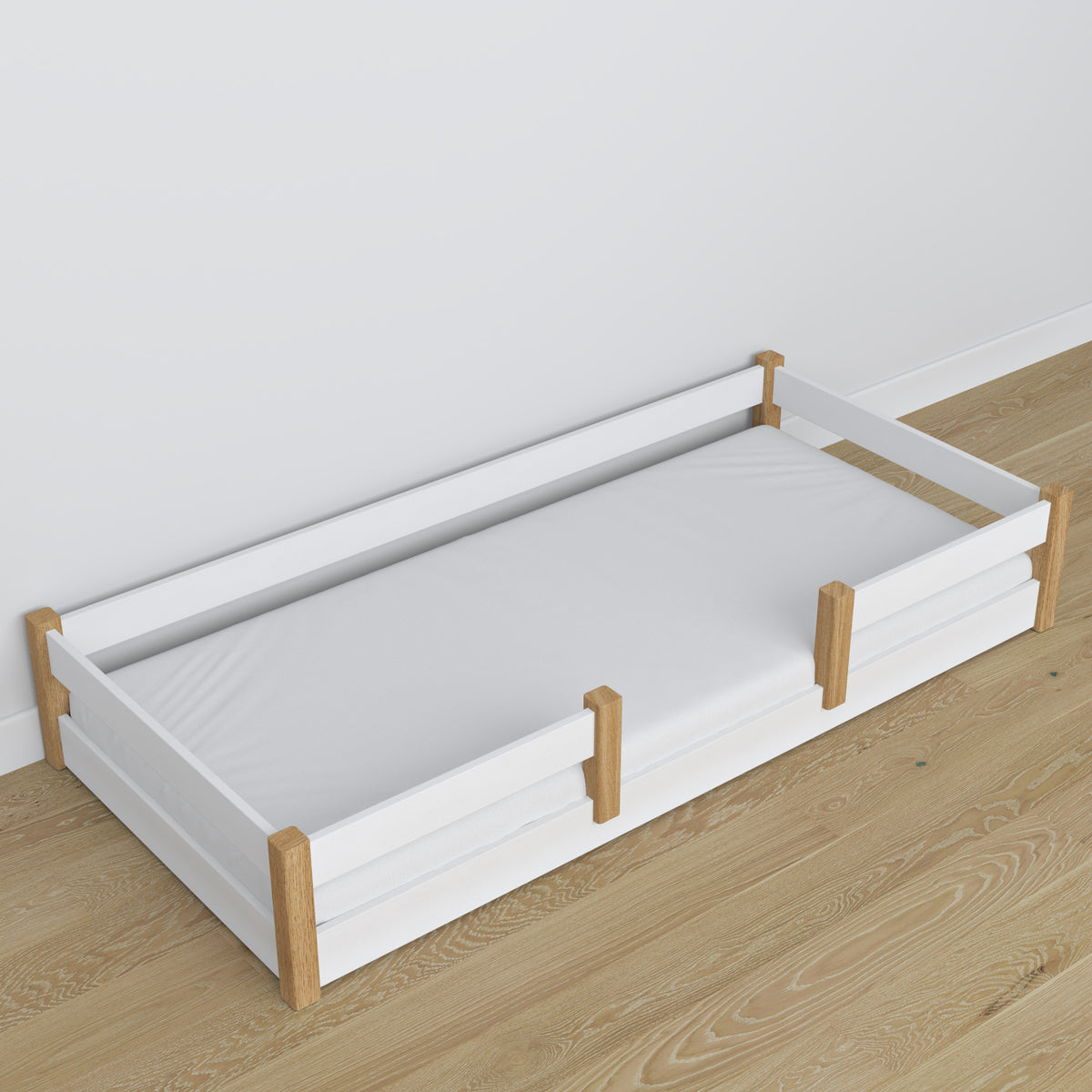 Sommier en pin Nizio pour lit bas – base durable