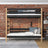 Black and Oak Bunk Bed – Wooden Ladder and Safety Rail, Nizio Home