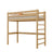 Eichen-Hochbett N01 Scandi Eiche natur