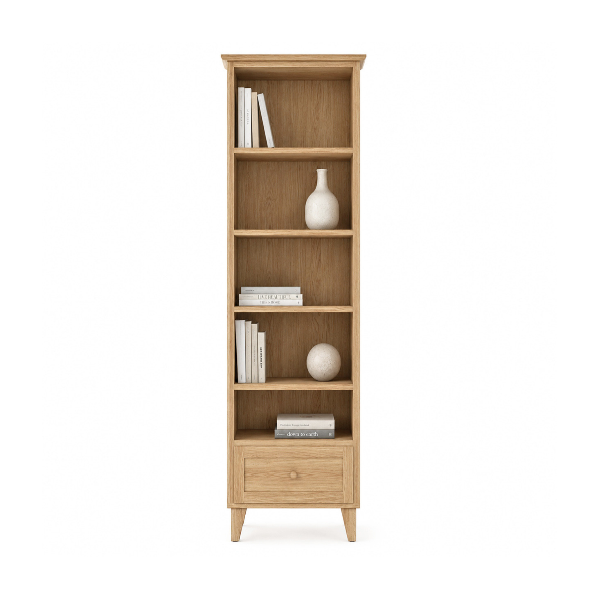 Étagère 1S 57 Scandi en chêne chêne naturel