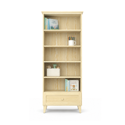Étagère 1S 80 Scandi en pin pin incolore