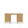 Desk with 6 drawers pine natural pine – office and youth room, scandi