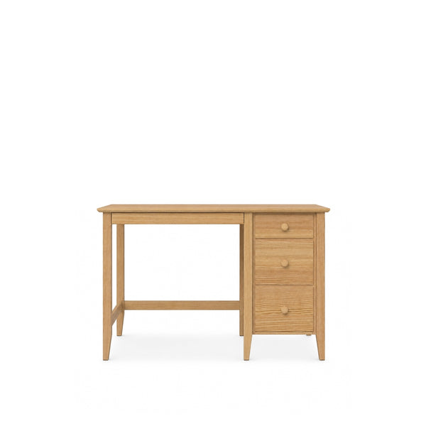 Desk with 3 drawers pine natural pine – office and youth room, scandi
