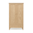 Armoire 2D1S Scandi en chêne chêne naturel