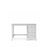 Bureau z 3 tiroirmi en bois gris – bureau i chambre de jeune, scandinave