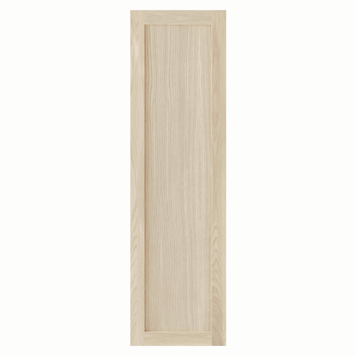 Möbelfront aus gebleichter Eiche