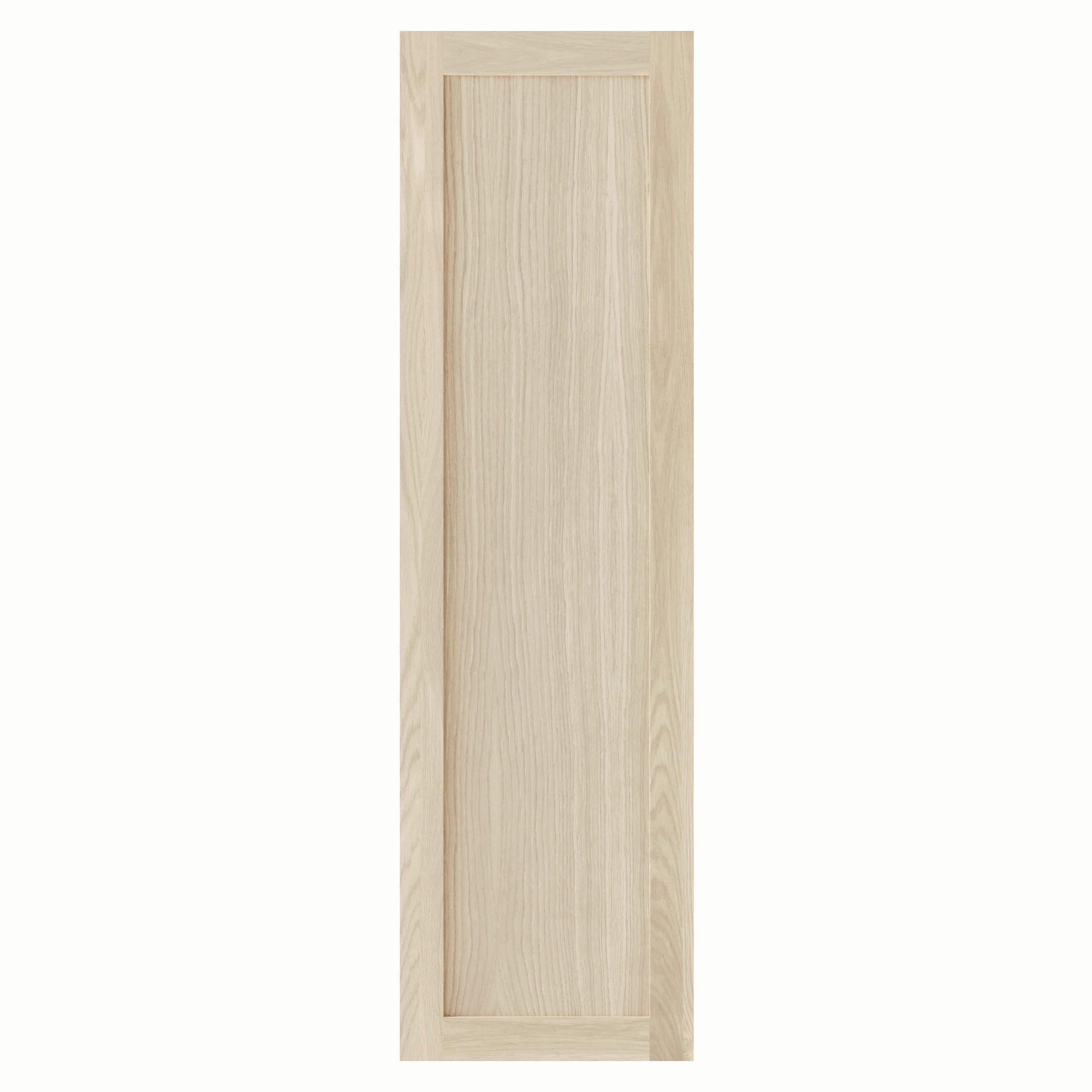 Möbelfront aus gebleichter Eiche