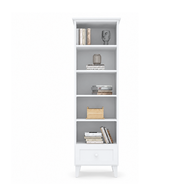 Étagère 1S 57 Scandi en bois blanc