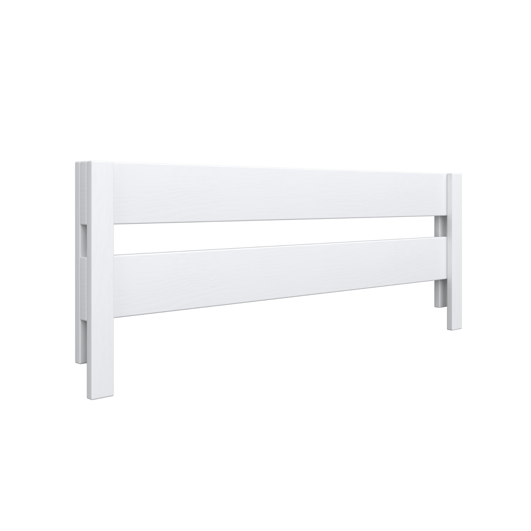 Bed fall protection | white